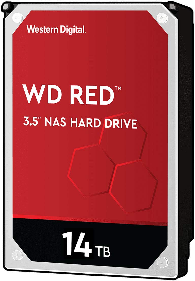 Western Digital Red 14TB 6Gbps SATA HDD WD Red Nas Hard Drive, 3.5